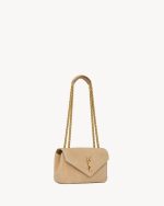 YSL LOULOU small in MATELASSÉ suede - Image 2